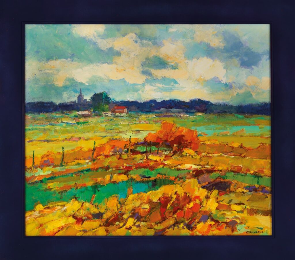 Schilderij Manders